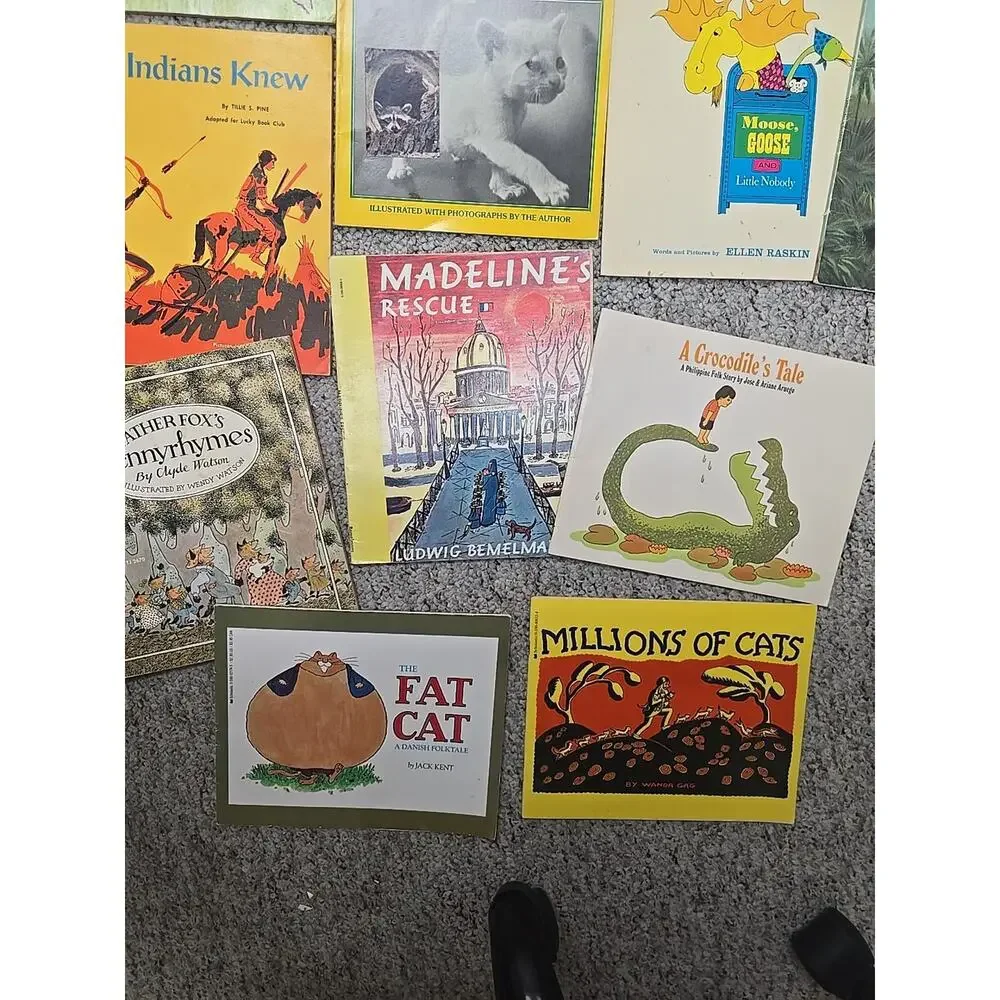 Lot of 14 Vintage Mixed Authors Fiction Softcover Kids‎ Children's Story Books